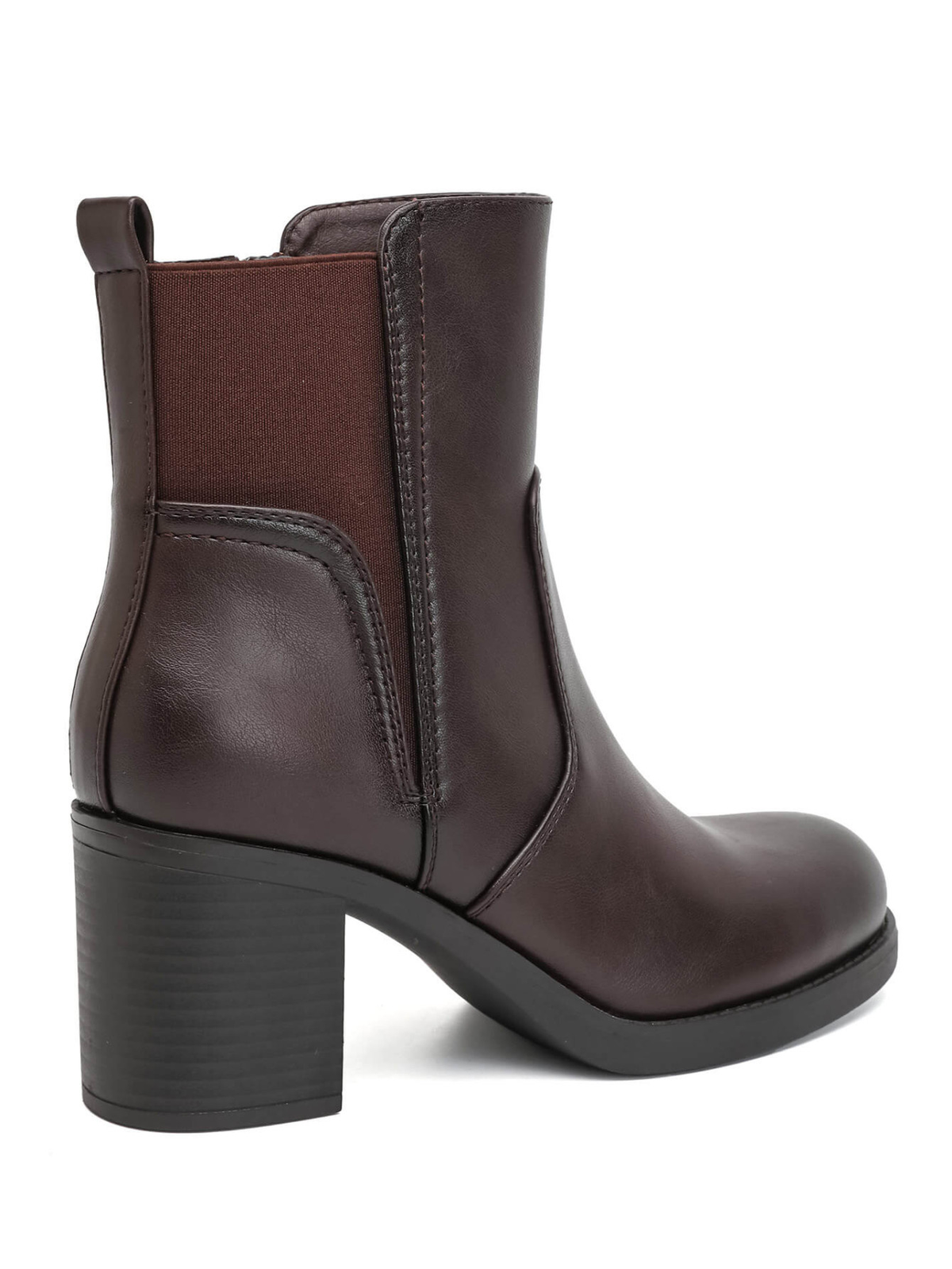 BOTTINES A TALON MOYEN