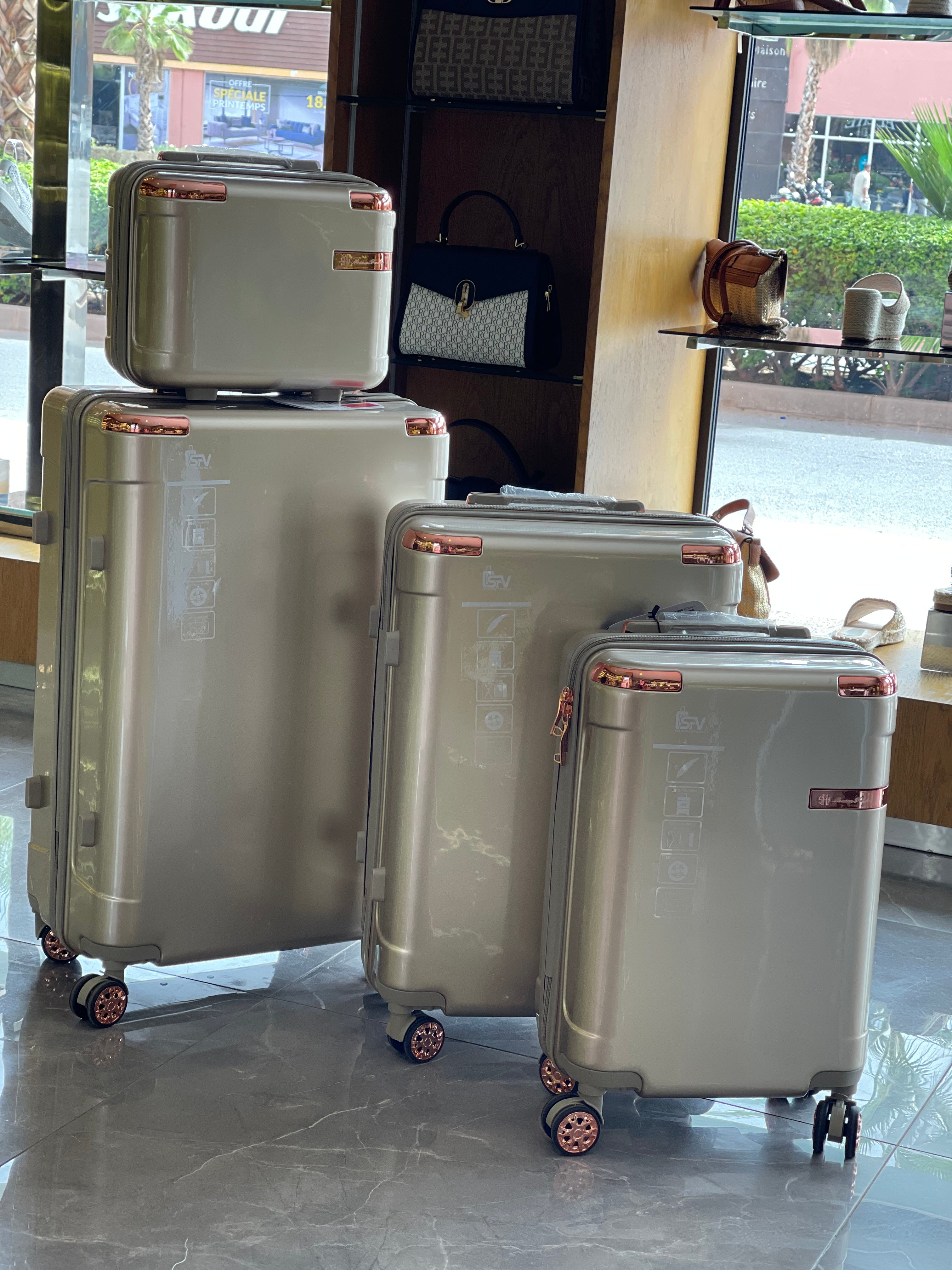 VALISE A ROULETTE SPINNER