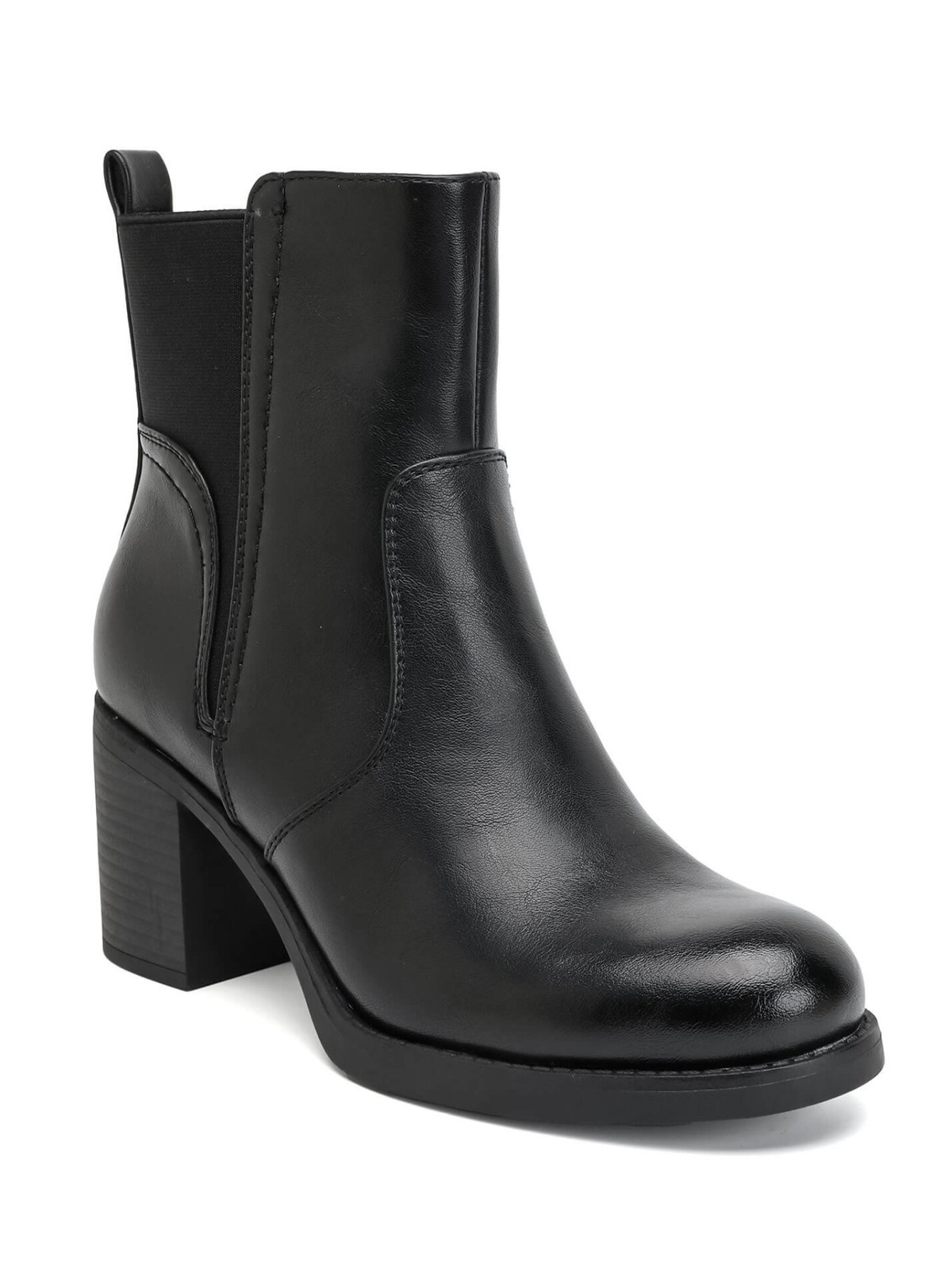 BOTTINES A TALON MOYEN