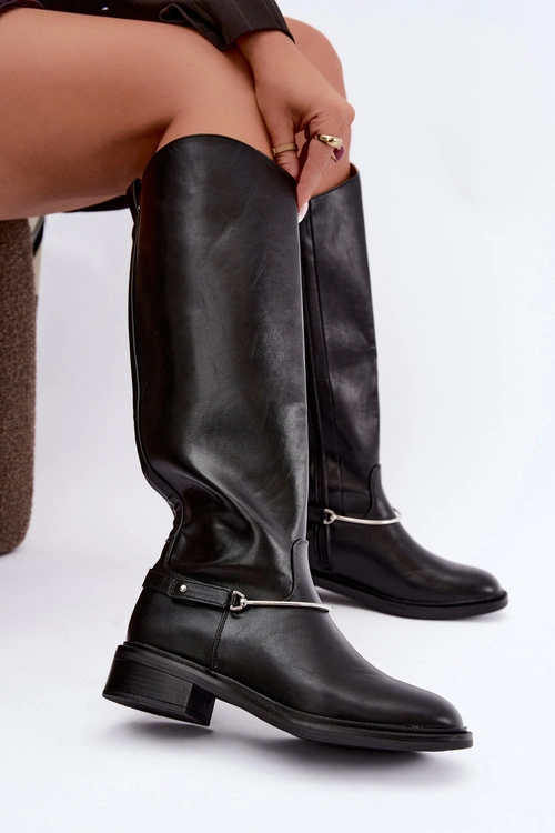 BOTTES A TALONS PLATS