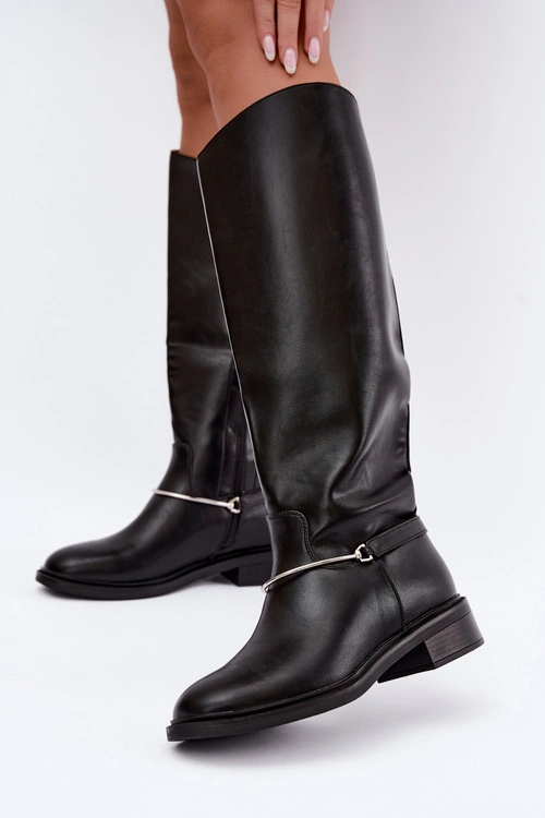 BOTTES A TALONS PLATS