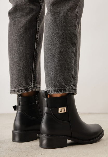 BOTTINES A TALON BLOC