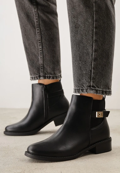 BOTTINES A TALON BLOC