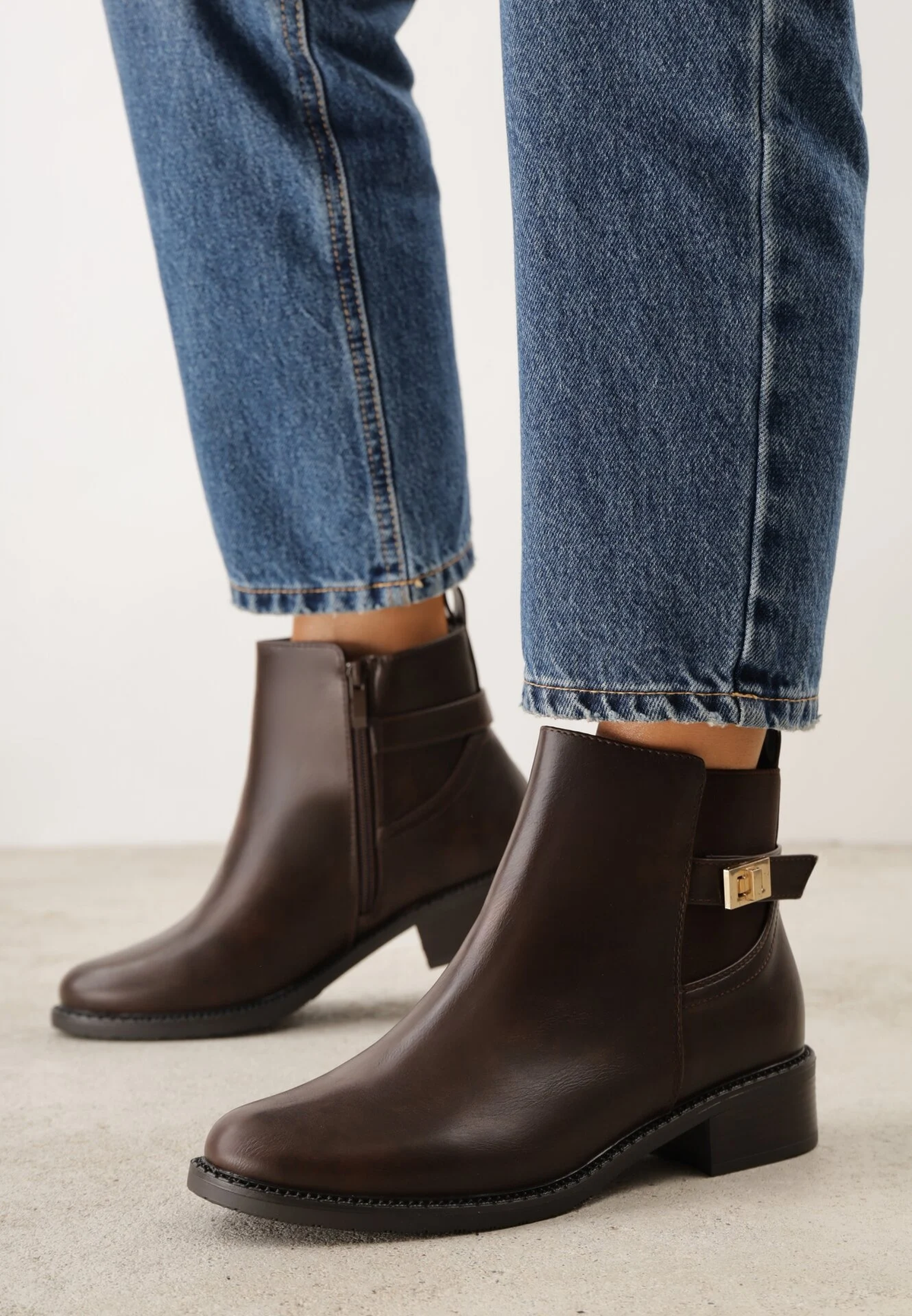 BOTTINES A TALON BLOC