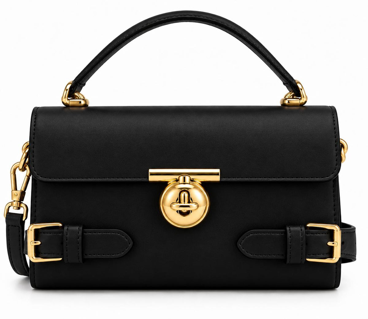 SAC A FERMOIR DORE