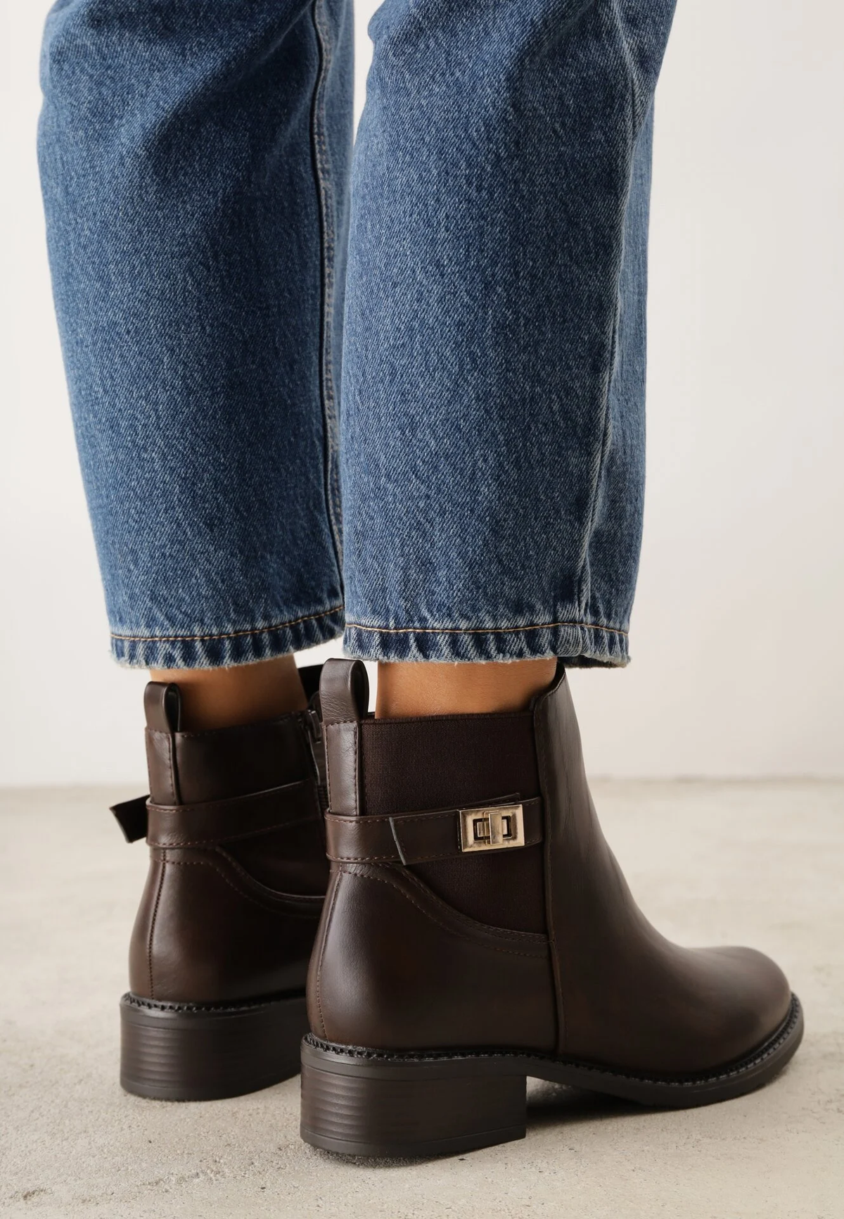 BOTTINES A TALON BLOC