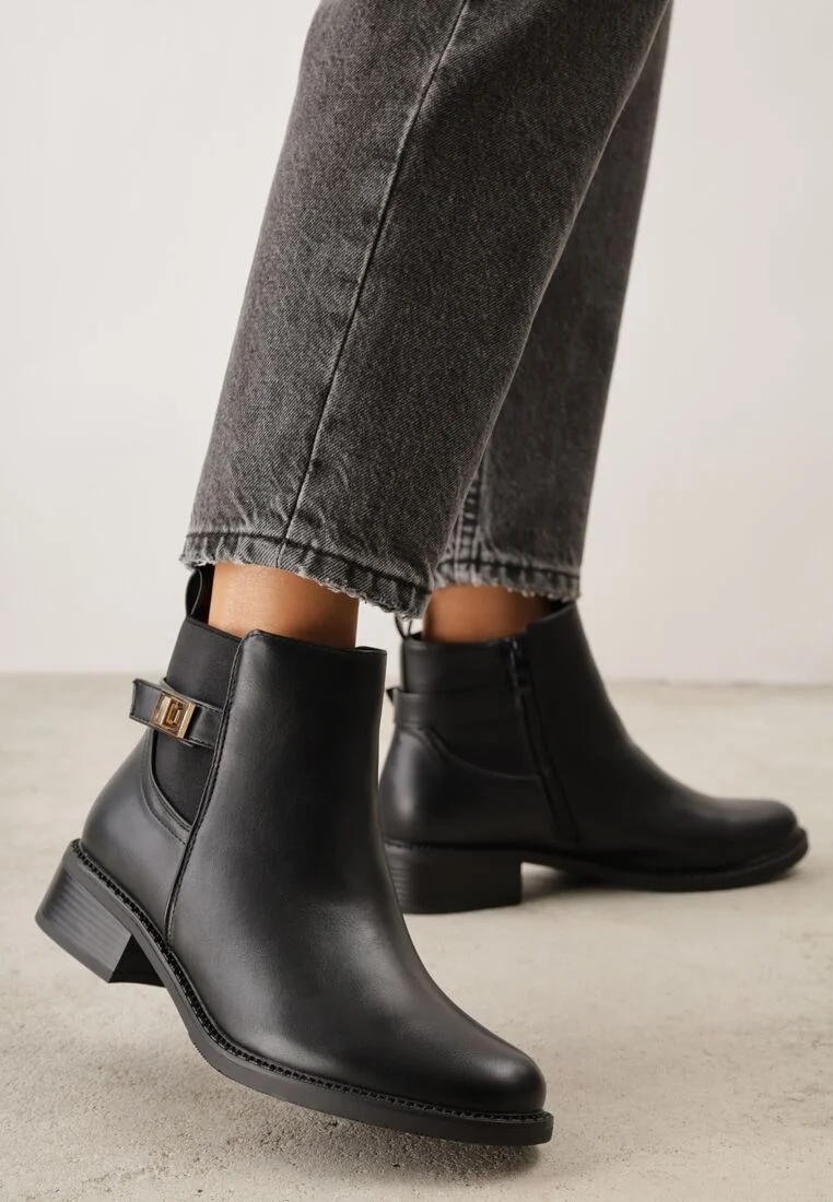BOTTINES A TALON BLOC