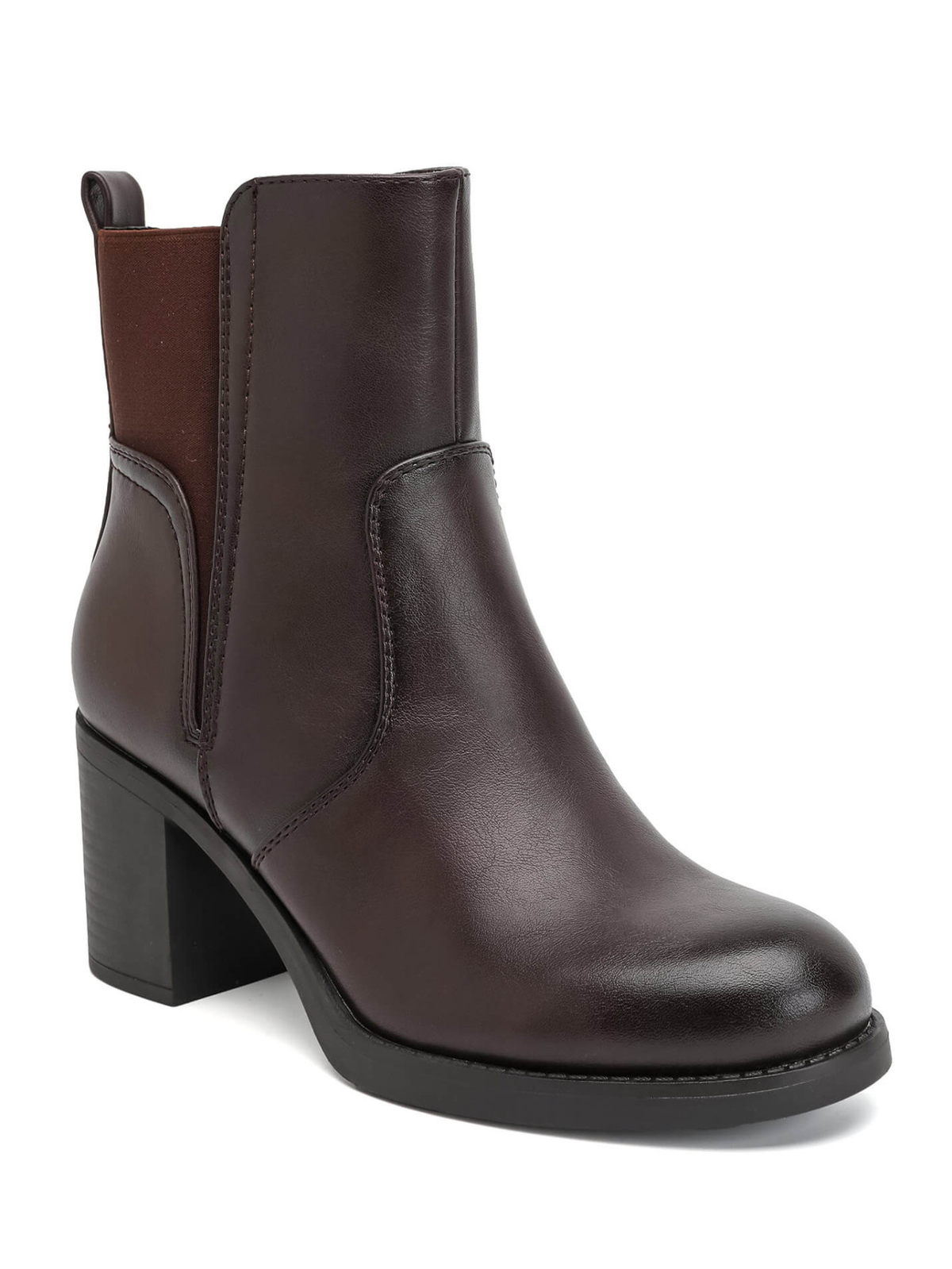 BOTTINES A TALON MOYEN